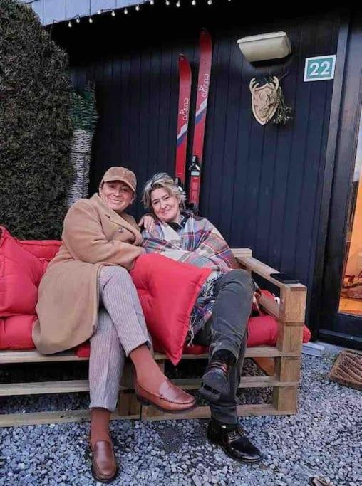 Cabane La Folie Douce Отон Экстерьер фото